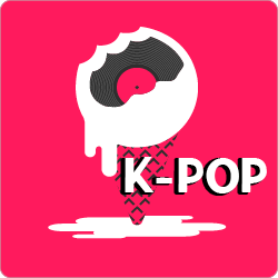 Logo da Radios 100FM - 100% K-pop